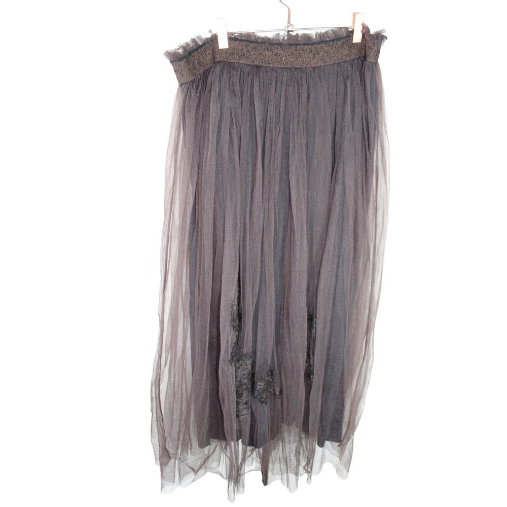 Gentry Portofino Tulle Maxi Skirt Fairy Whimsy Goth Witchy Plus Size US 14/16